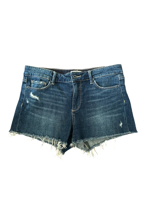 PAIGE Distressed Denim Shorts