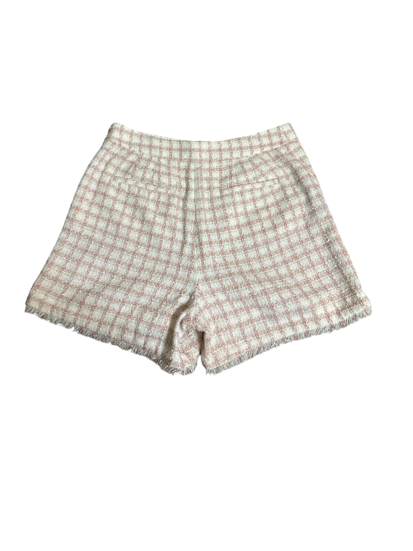 ANN TAYLOR Pink Tweed Shorts