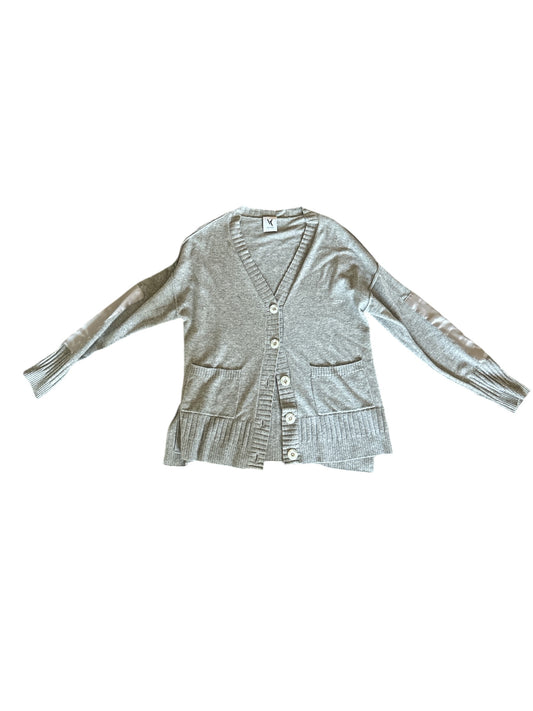 VAN KUKIL Gray Cashmere Cardigan