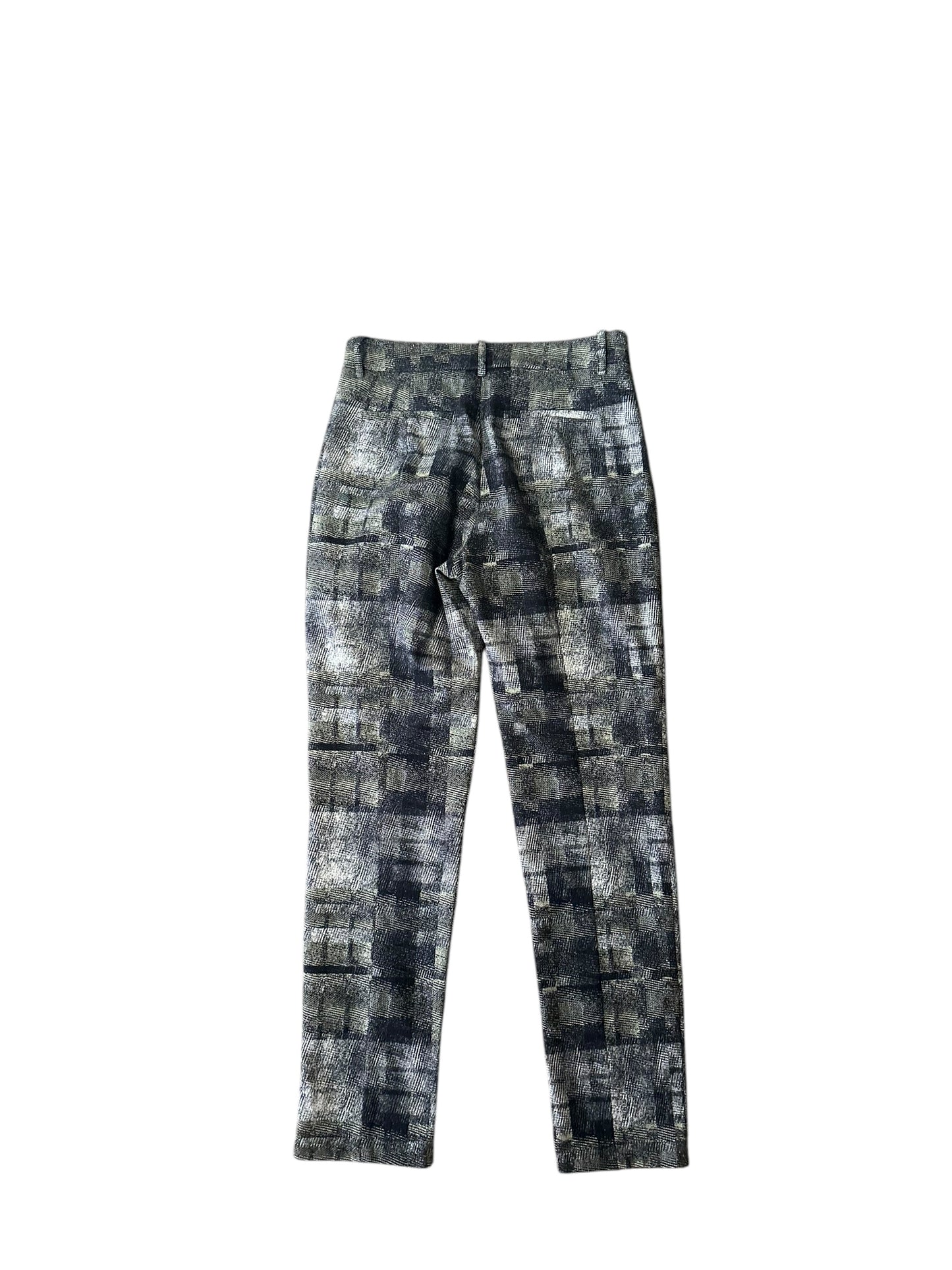 MM LAFLEUR Abstract Print Trousers