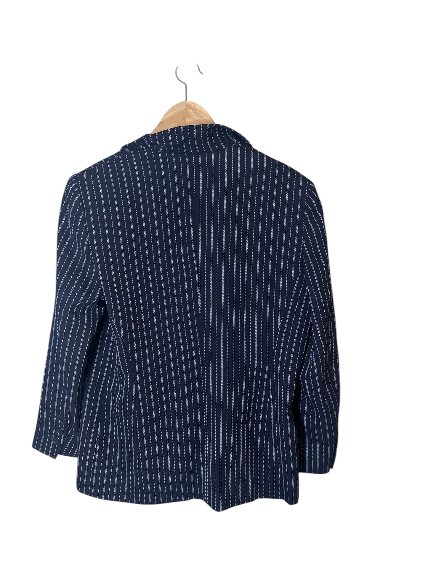 ESCADA Navy Pinstripe Blazer