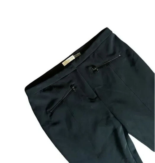 RAMY BROOK Black Straight Leg Dress Pants